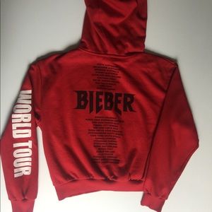 Justin Bieber World Tour Hoodie
